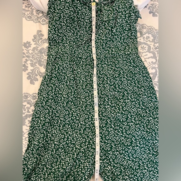 Anthropologie First Monday Green Floral Jumpsuit - Picture 14 of 14